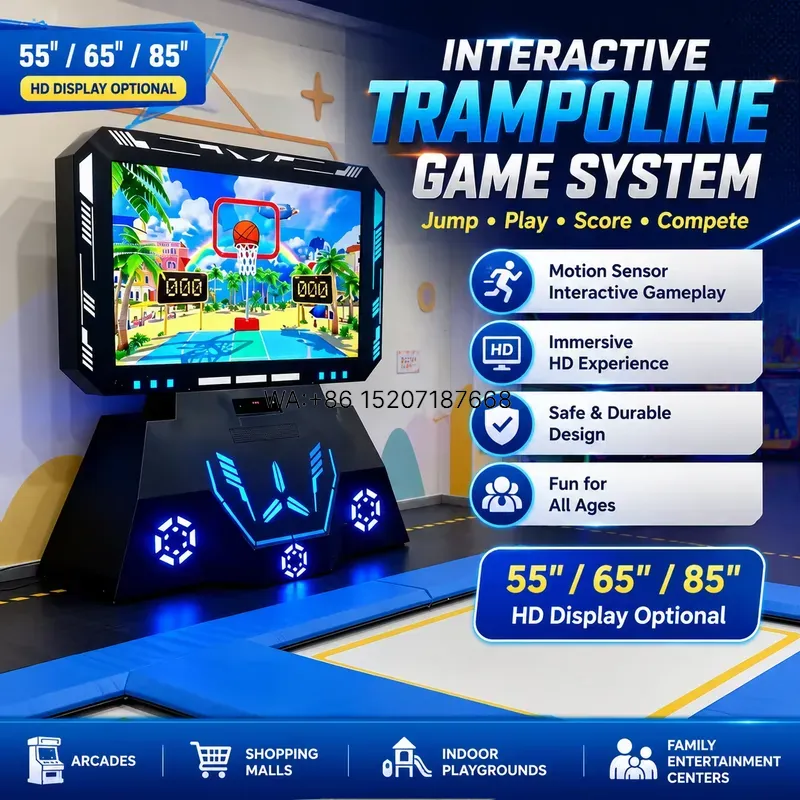 Sports Equipment Game - Wmwmnu Commercial Interactive Trampoline Game Equipment
