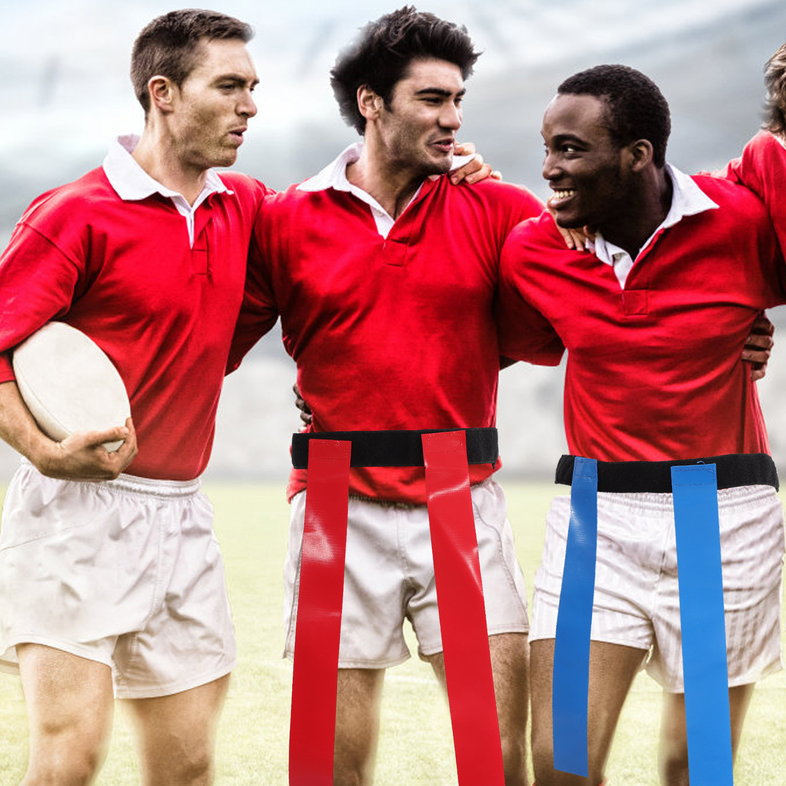 Sports Equipment Game - 2Sets Kids Football Flag Belts Adjustable