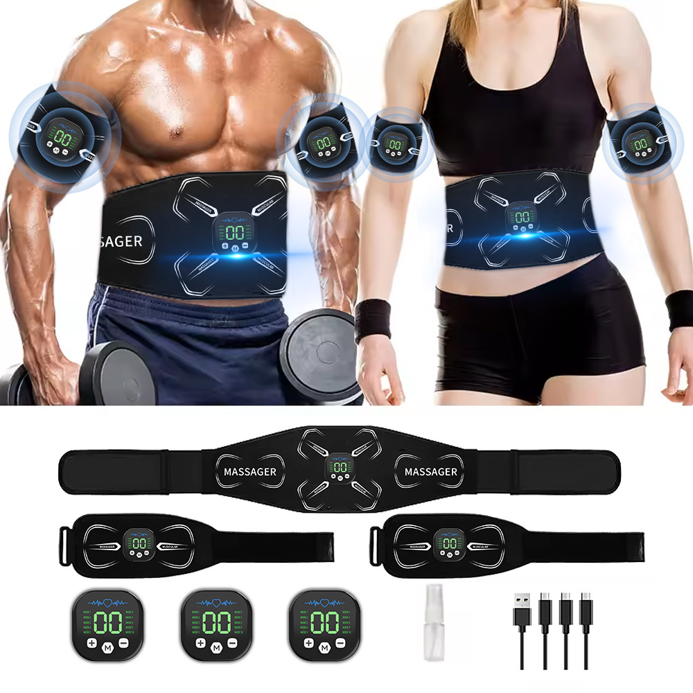 Sports Equipment Pictures - EMS Muscle Stimulator Abdominal Trainer Abs