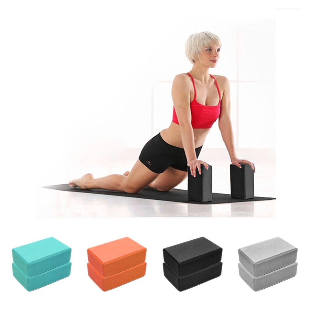 Sports Equipment Pictures - Colored EVA Yoga Block Brick Non-Slip