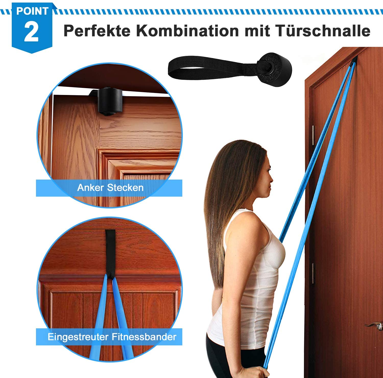 Elastic Fitness Bands 3Pcs Res - Sports Equipment Pictures recension och pris