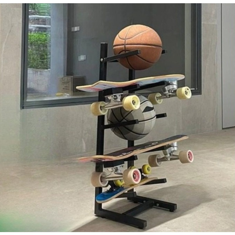 Skateboard Equipment Rack Inte - Sports Equipment Rack recension och pris