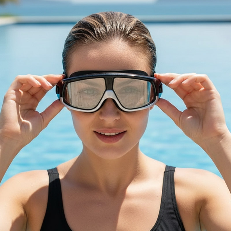 Myopia Swim Goggles -1.5 to -1 - Swimming Goggles Anti Fog recension och pris