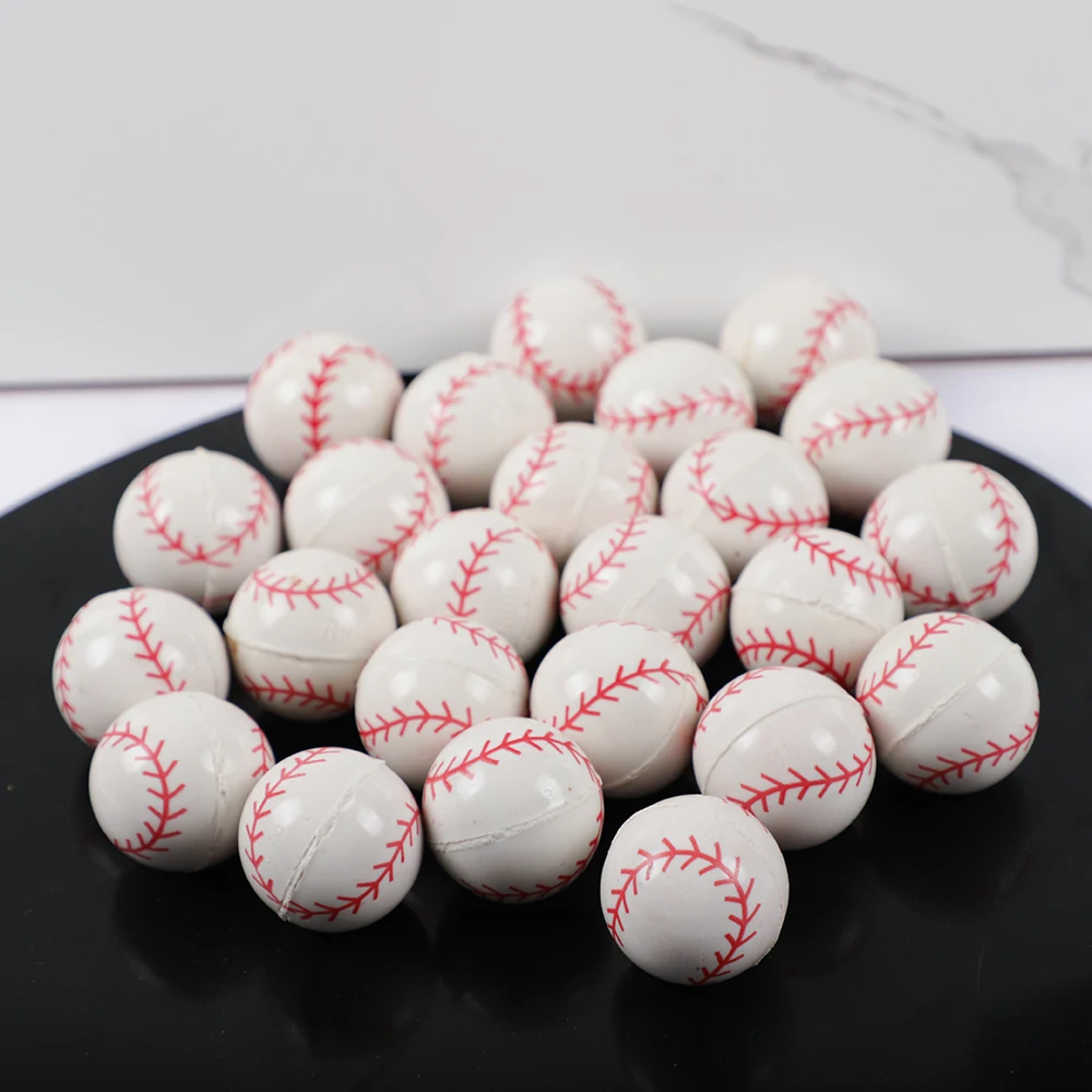10Pcs 29mm Baseball Bouncy Bal - Sports Equipment For Schools recension och pris
