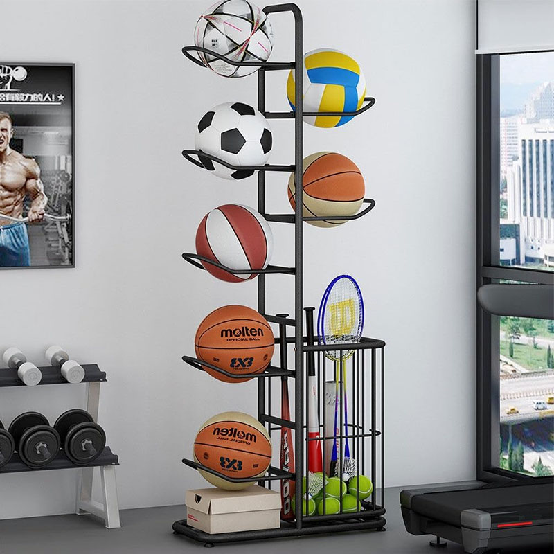 Sports Ball Storage Rack Baske - Sports Equipment Rack recension och pris