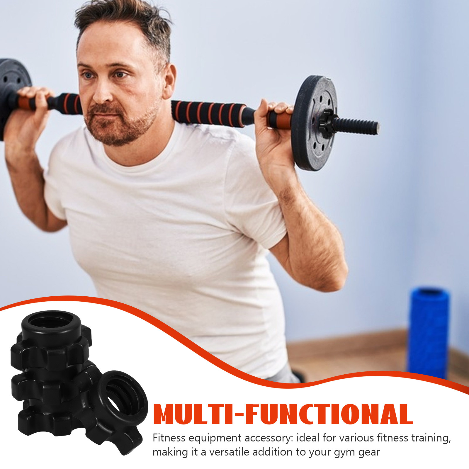 4 Pcs Plastic Nut Dumbbell Bar - Sports Equipment Pictures recension och pris