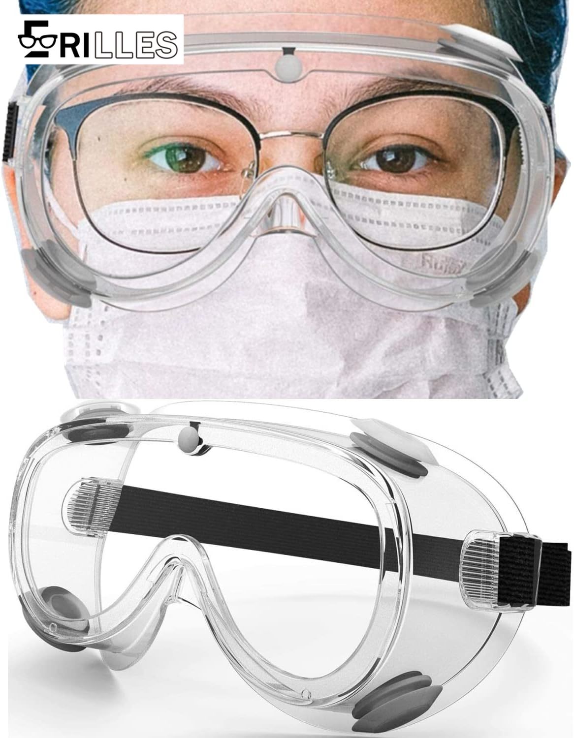 Water Sports Safety Goggles, A - Swimming Goggles Anti Fog recension och pris